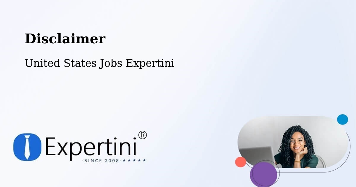 Disclaimer – Elgin - United States Jobs Expertini
